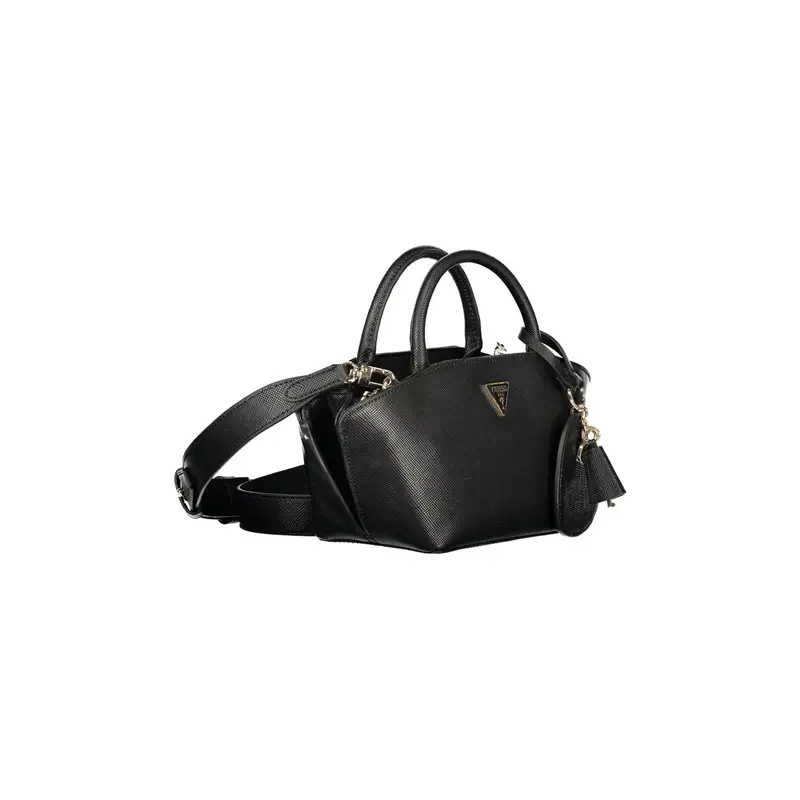 Guess Jeans Borsa a tracolla Donna Nero 4073147 miniatura 3