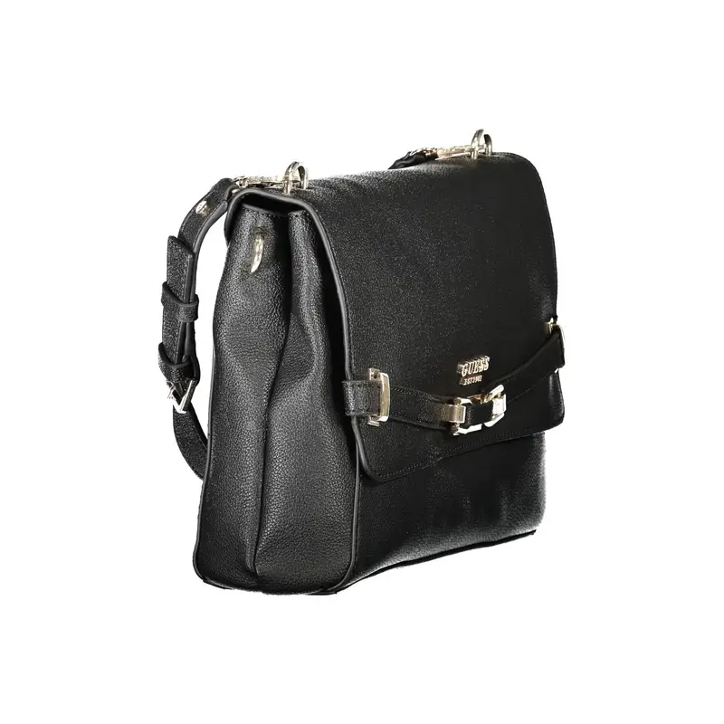 Guess Jeans Borsa a tracolla Donna Nero 4062564 miniatura 3