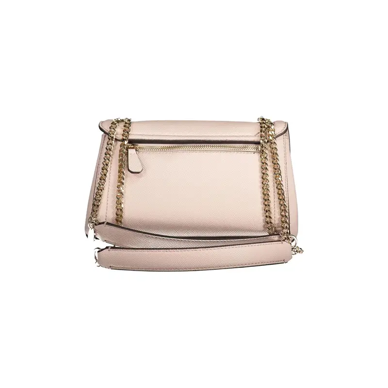 Borsa Donna a Spalla Noelle Rosa con Catena miniatura 2