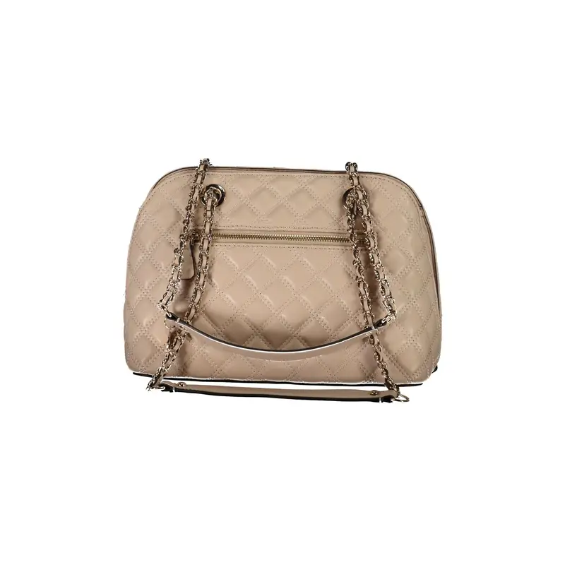 Borsa Donna GIULLY Beige con Manici in Catena miniatura 2