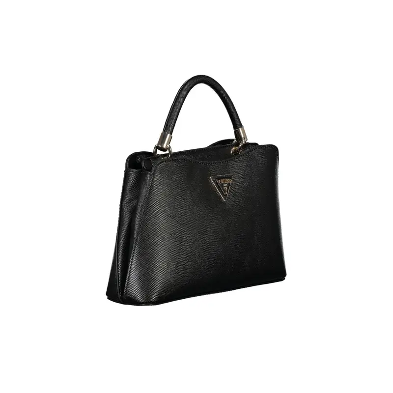 Borsa Donna Gizele Nera a Mano con Tracolla Removibile Nero miniatura 3