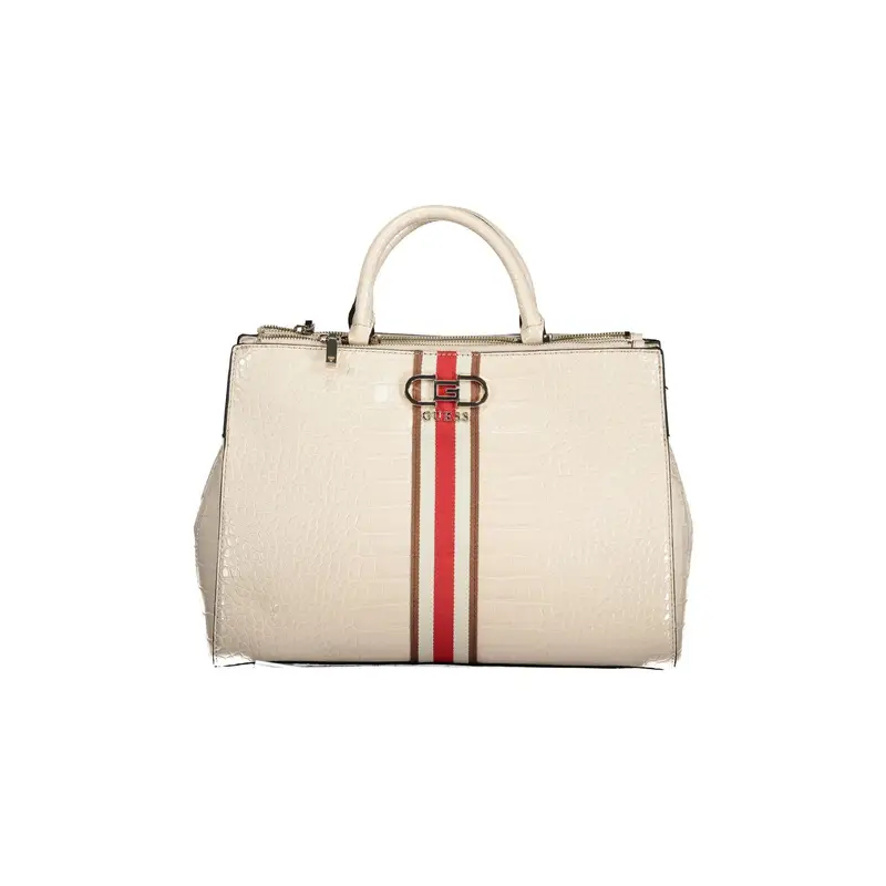 Borsa Donna Nelka Beige con Tracolla e Piedini