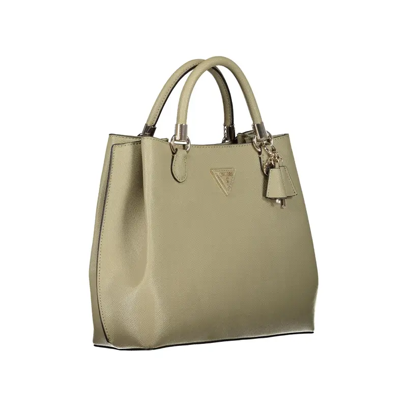 Borsa Donna Verde Gizele con Tracolla e Doppi Manici miniatura 3