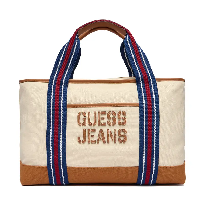 Borsa Guess Jeans M5BZ92 WL970 Écru Écru