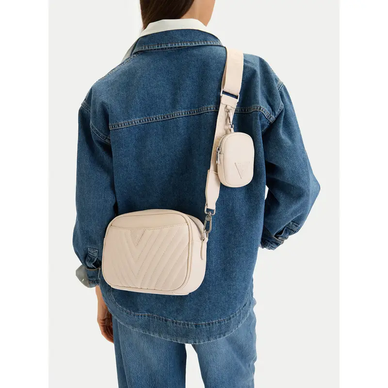 Borsetta Guess Jeans CWBEO-GUESS-M-001-09 Écru Écru