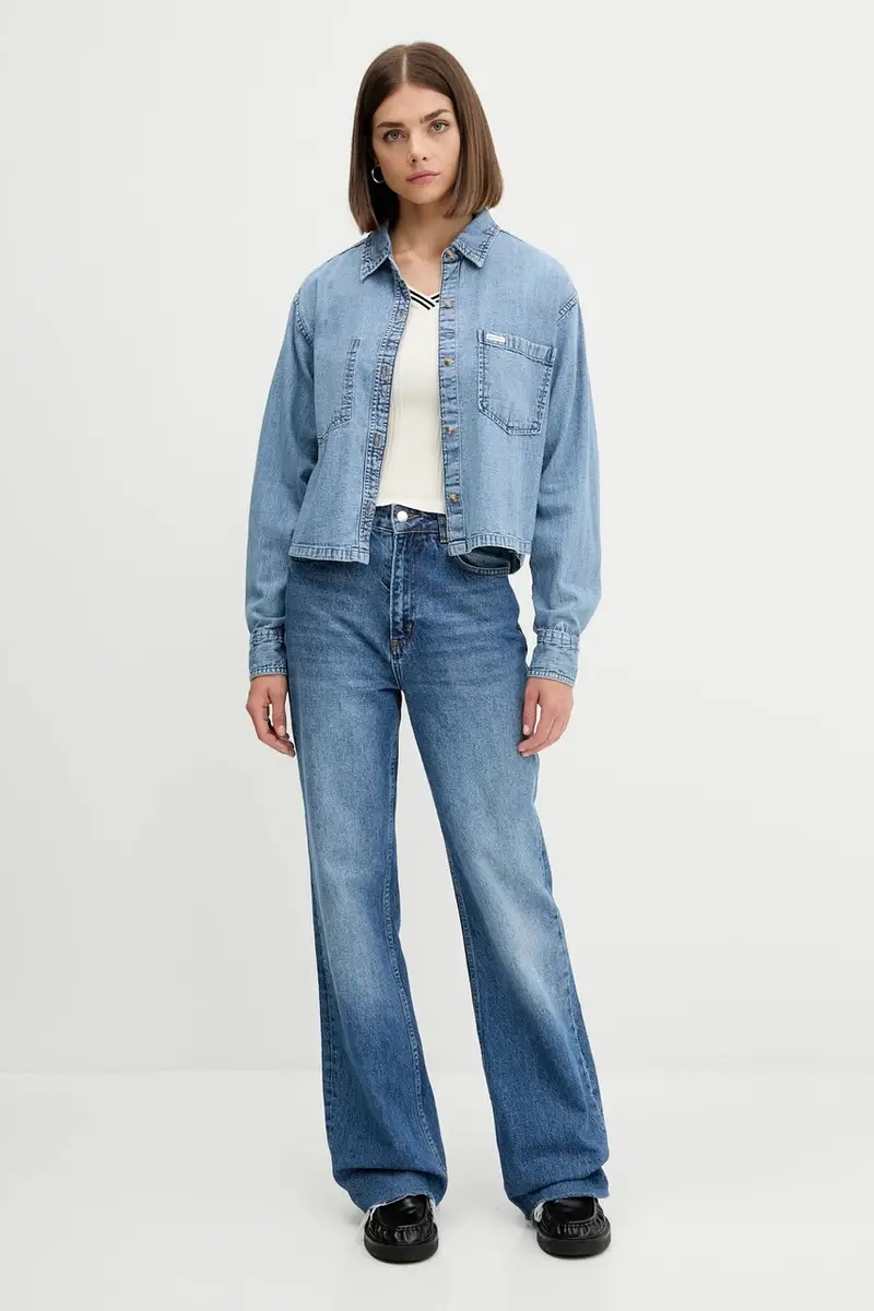 Guess Jeans Jeans Donna Blu 3245720 miniatura 2