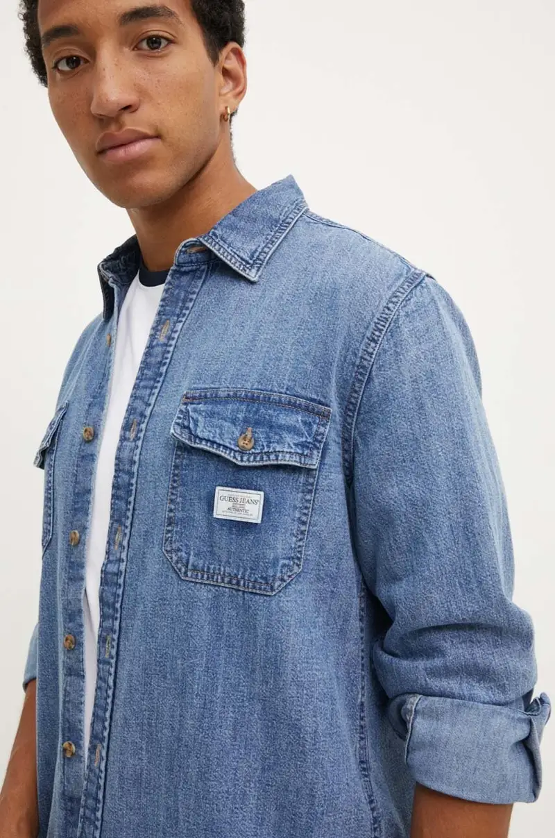 Guess Jeans Jeans Uomo Blu 3245535 miniatura 4