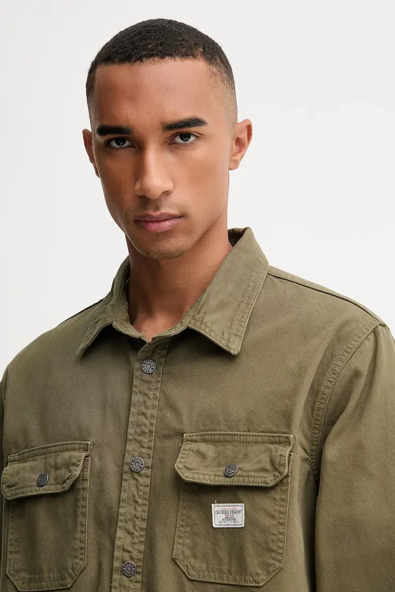 Guess Jeans Jeans Uomo Verde 3669936 miniatura 4