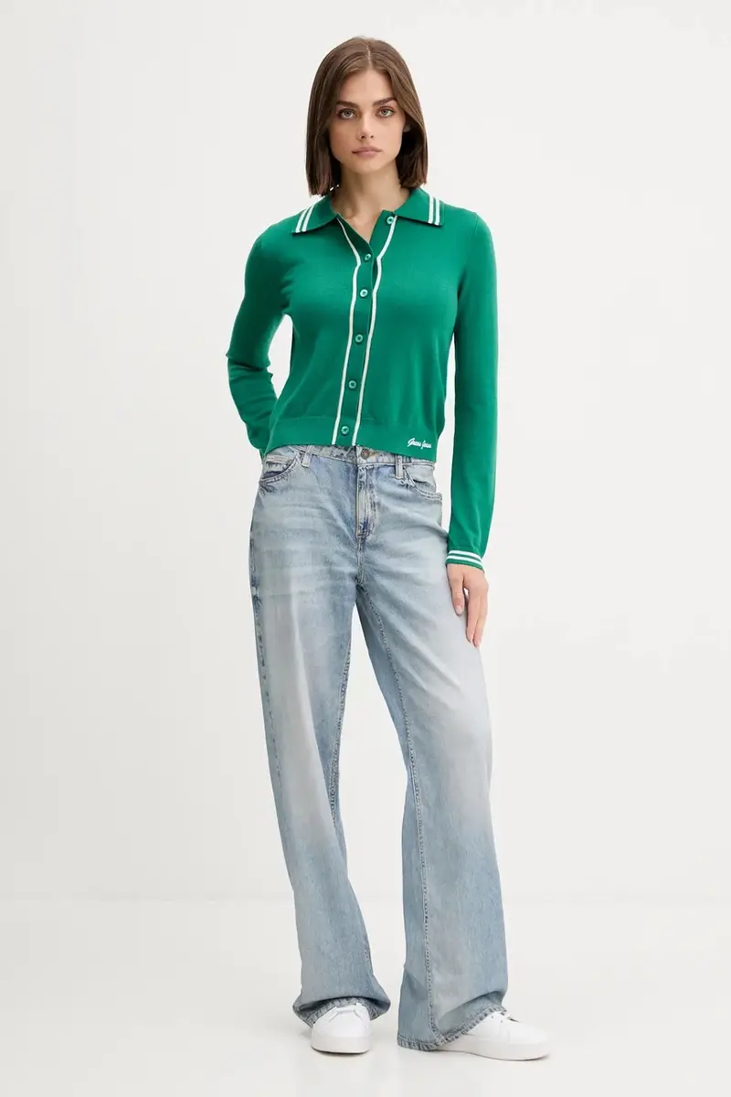 Guess Jeans Jeans Donna Verde 3277530 miniatura 2
