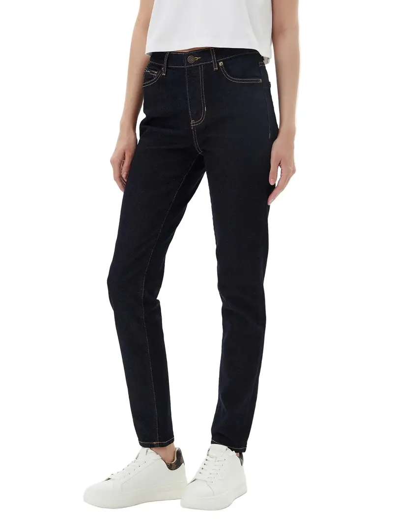 Donna Blu Skinny G05 con Logo