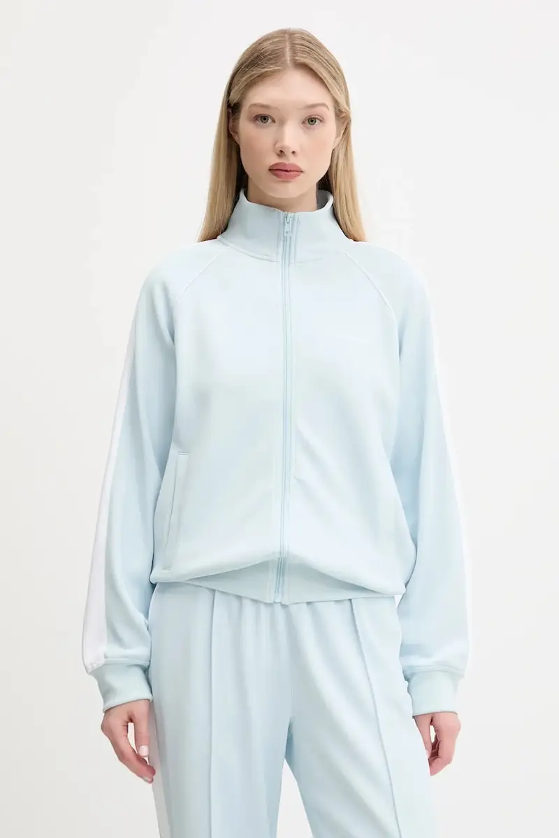 felpa colore blu con applicazione W5GQ38 KB212