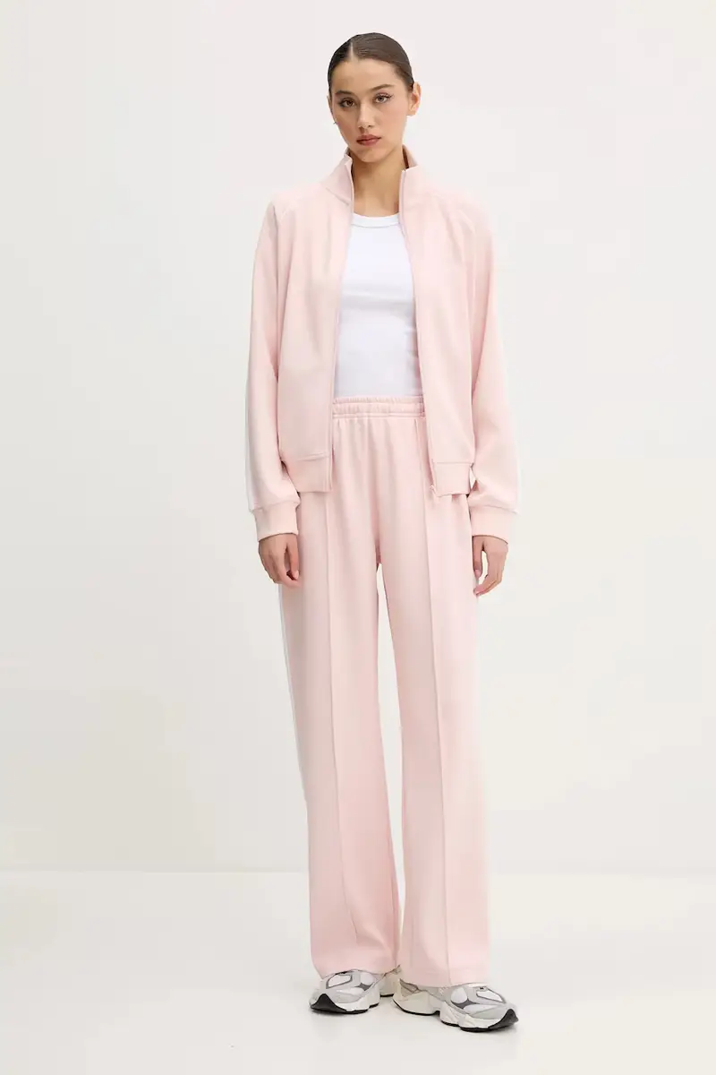 felpa colore rosa con applicazione W5GQ38 KB212 miniatura 2