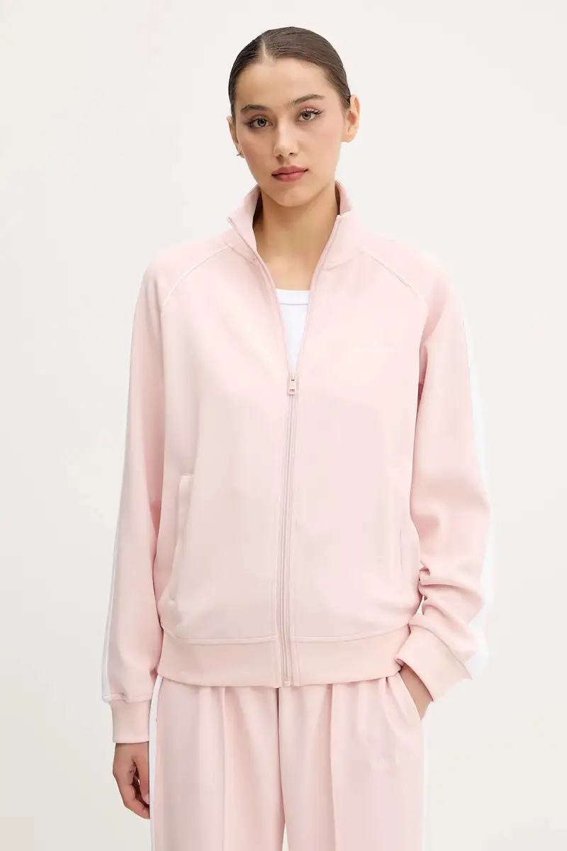 felpa colore rosa con applicazione W5GQ38 KB212