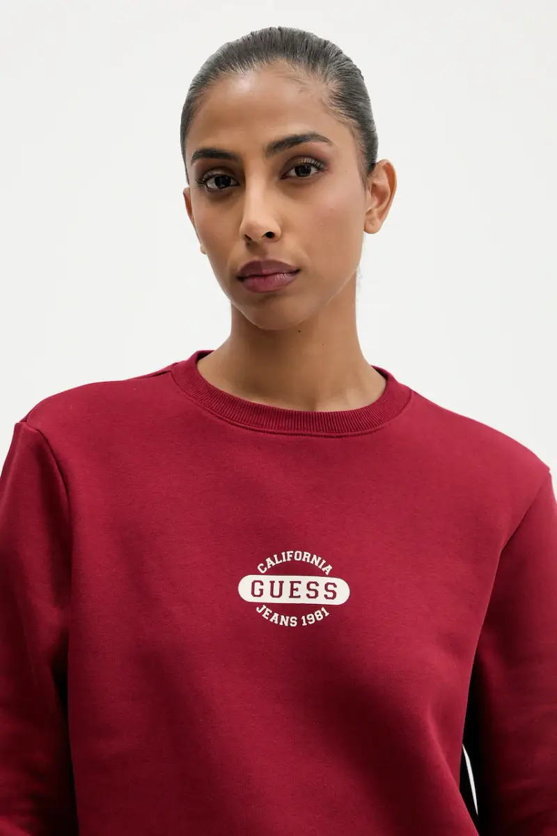 felpa donna colore granata W5BQ07 KC811 miniatura 4