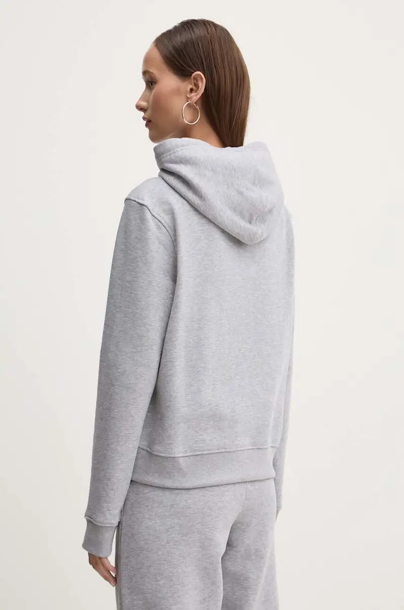 felpa donna colore grigio con cappuccio W4YQ04 KC811 miniatura 3