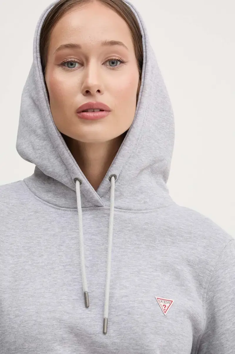 felpa donna colore grigio con cappuccio W4YQ04 KC811 miniatura 4