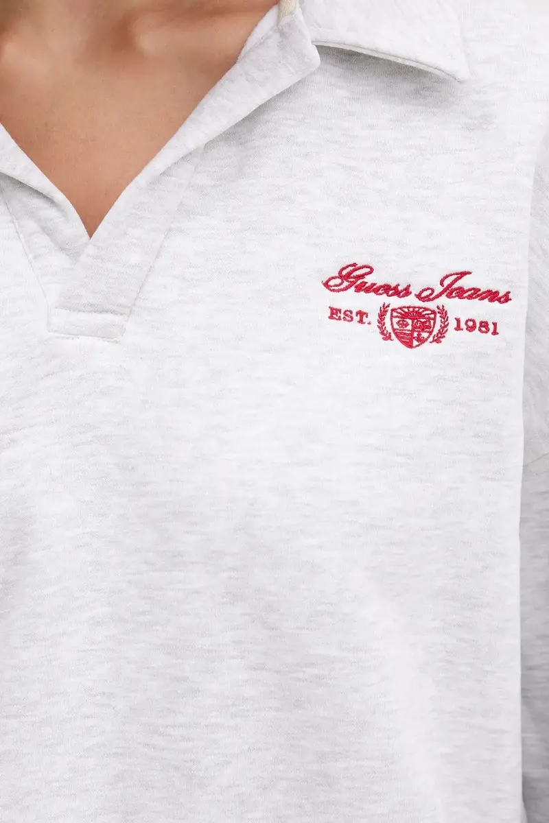 felpa donna colore grigio W5BQ09 KC811 miniatura 5