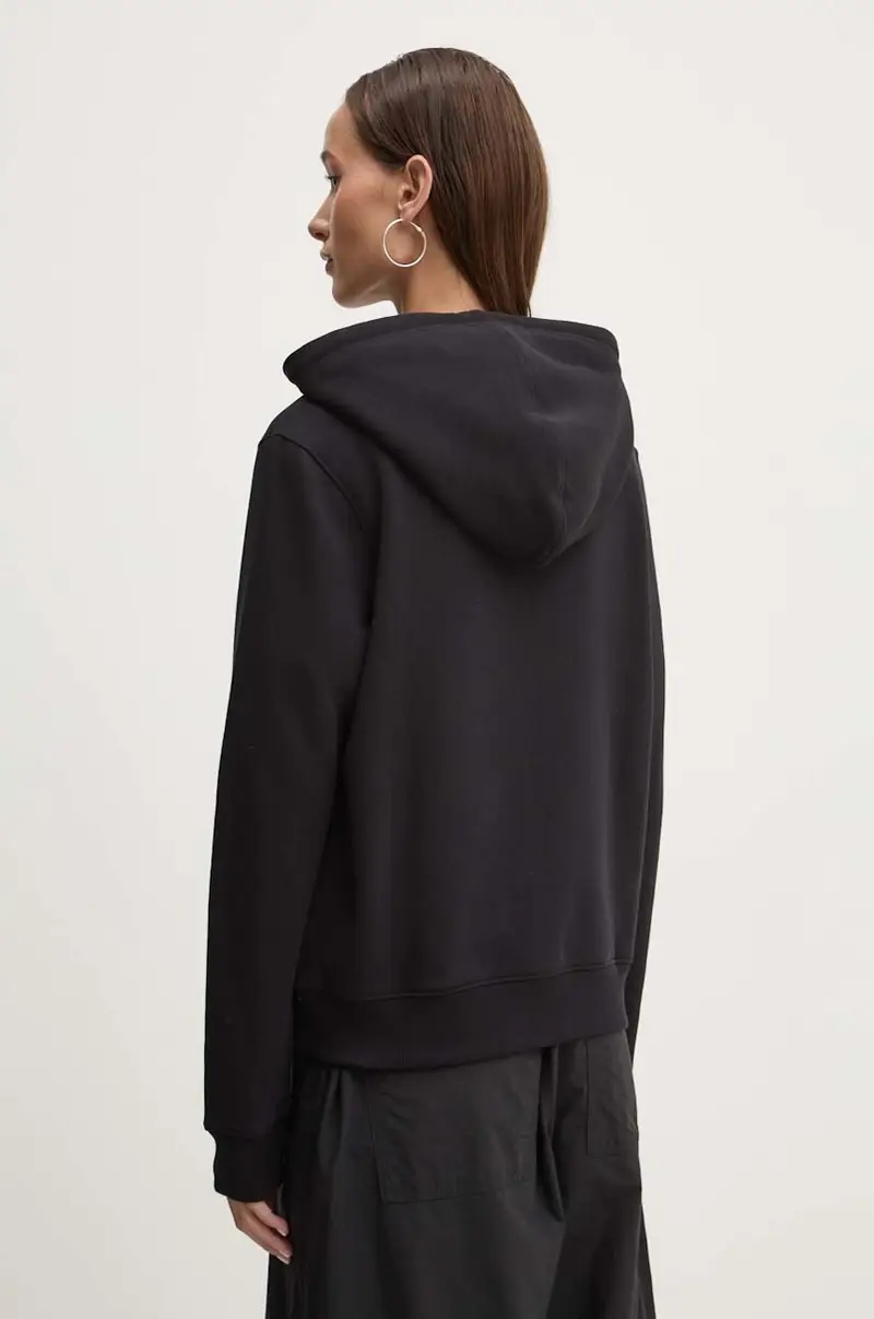 felpa donna colore nero con cappuccio W4YQ13 KC811 miniatura 3