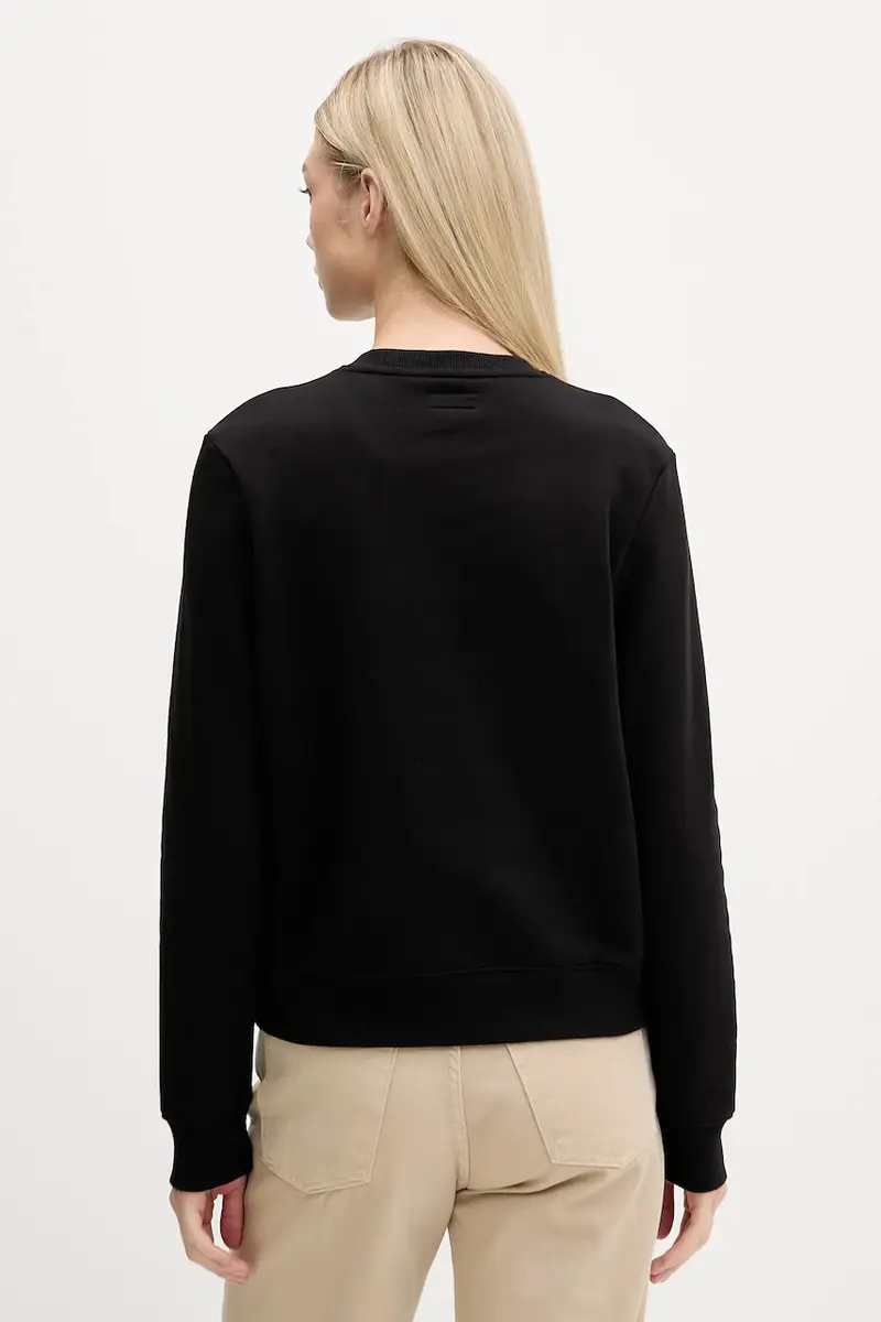 felpa donna colore nero W5BQ07 KC811 miniatura 3