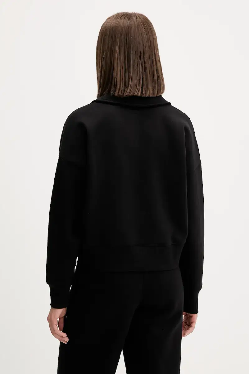 felpa donna colore nero W5BQ09 KC811 miniatura 3