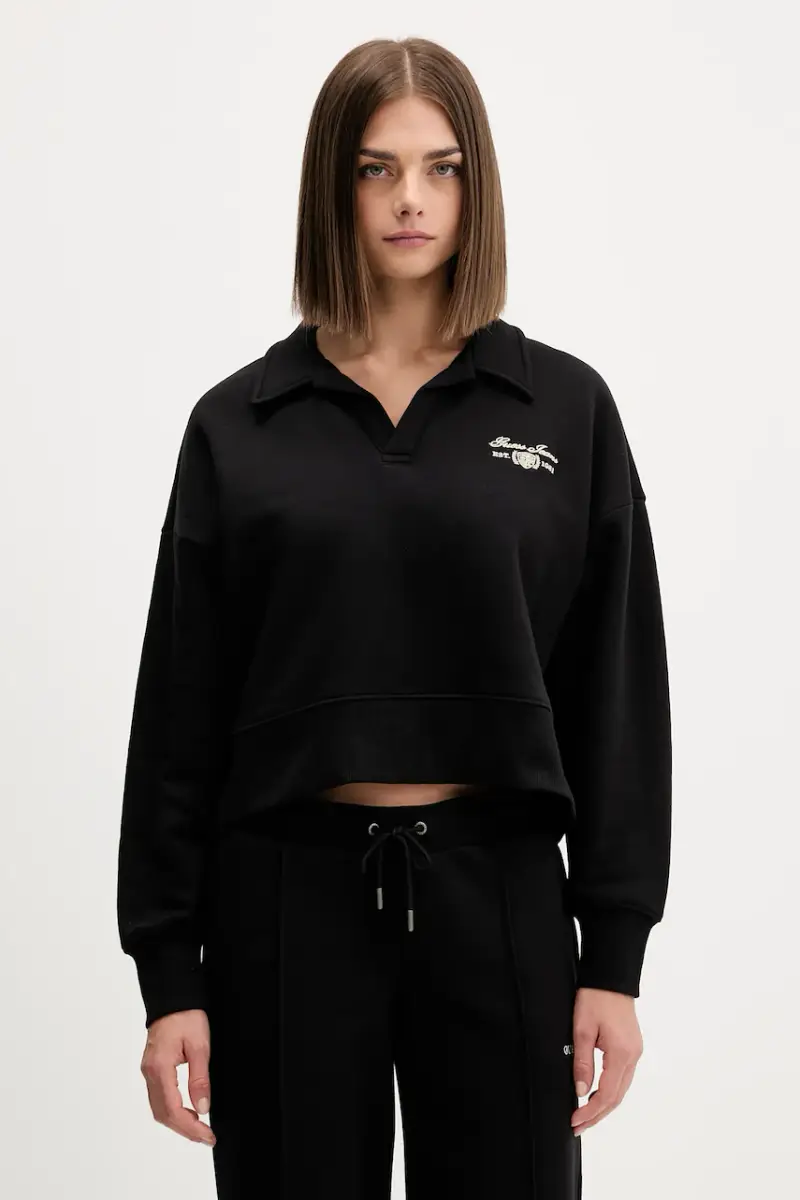 felpa donna colore nero W5BQ09 KC811