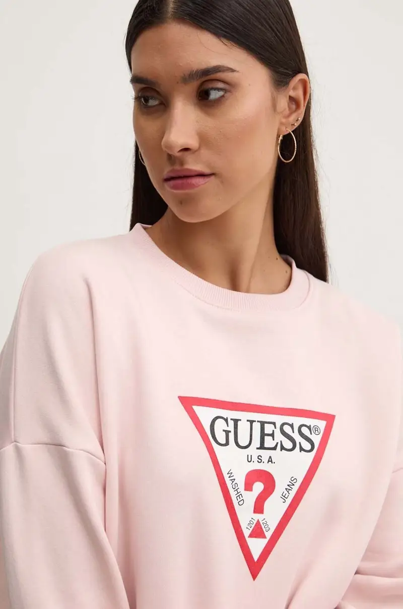 felpa donna colore rosa W4YQ00 KC811 miniatura 4