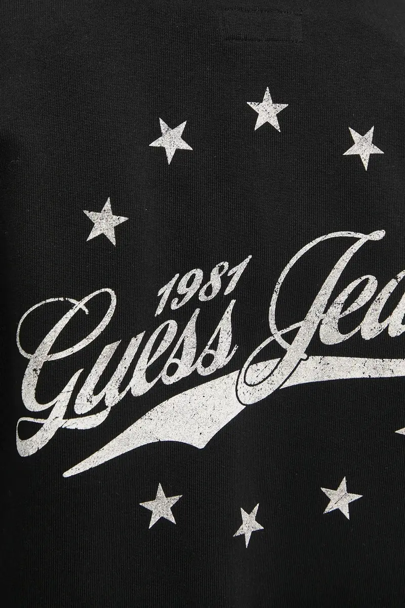 felpa in cotone donna colore nero con cappuccio W5RQ21 K68I4 miniatura 5