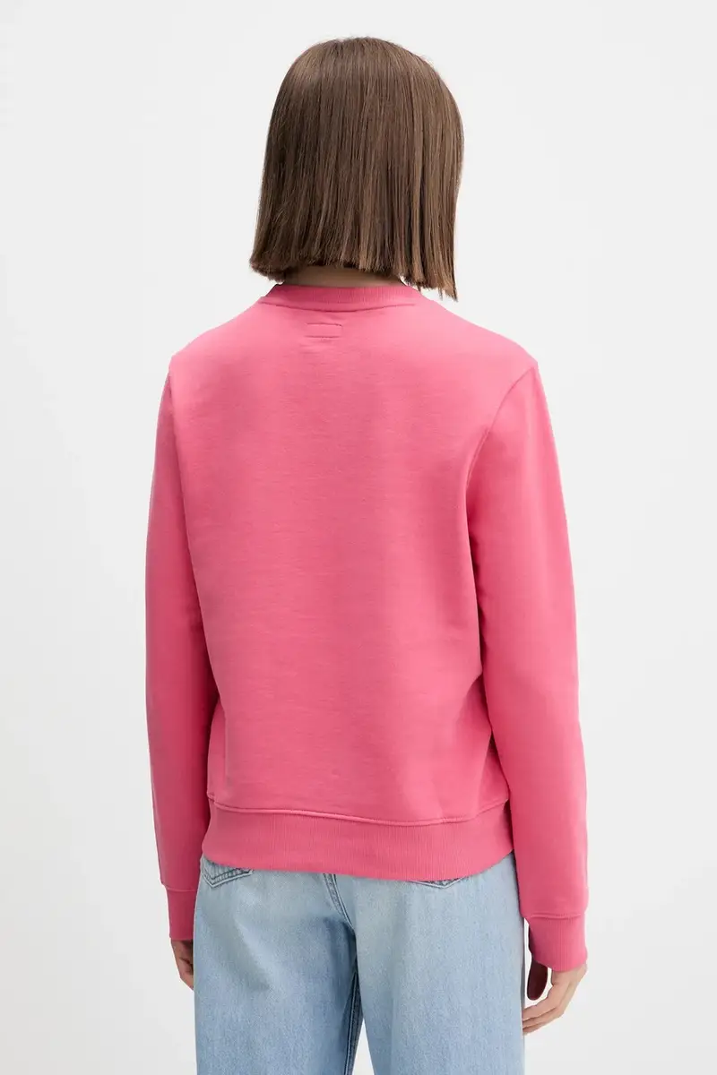 felpa in cotone donna colore rosa W5YQ23 K68I4 miniatura 3