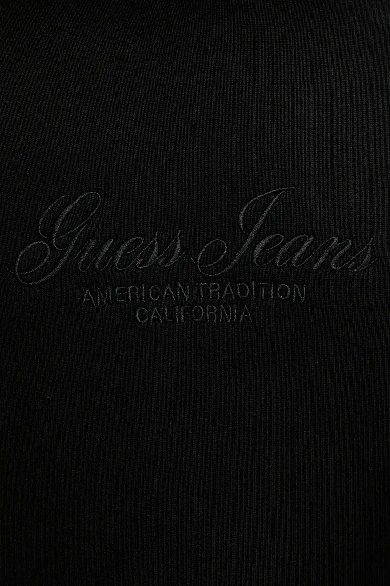 felpa in cotone uomo colore nero con cappuccio M5YQ16 KCPR1 miniatura 5