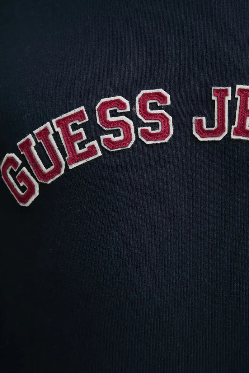 felpa uomo colore blu navy con applicazione M5RQ41 KCPR1 miniatura 5