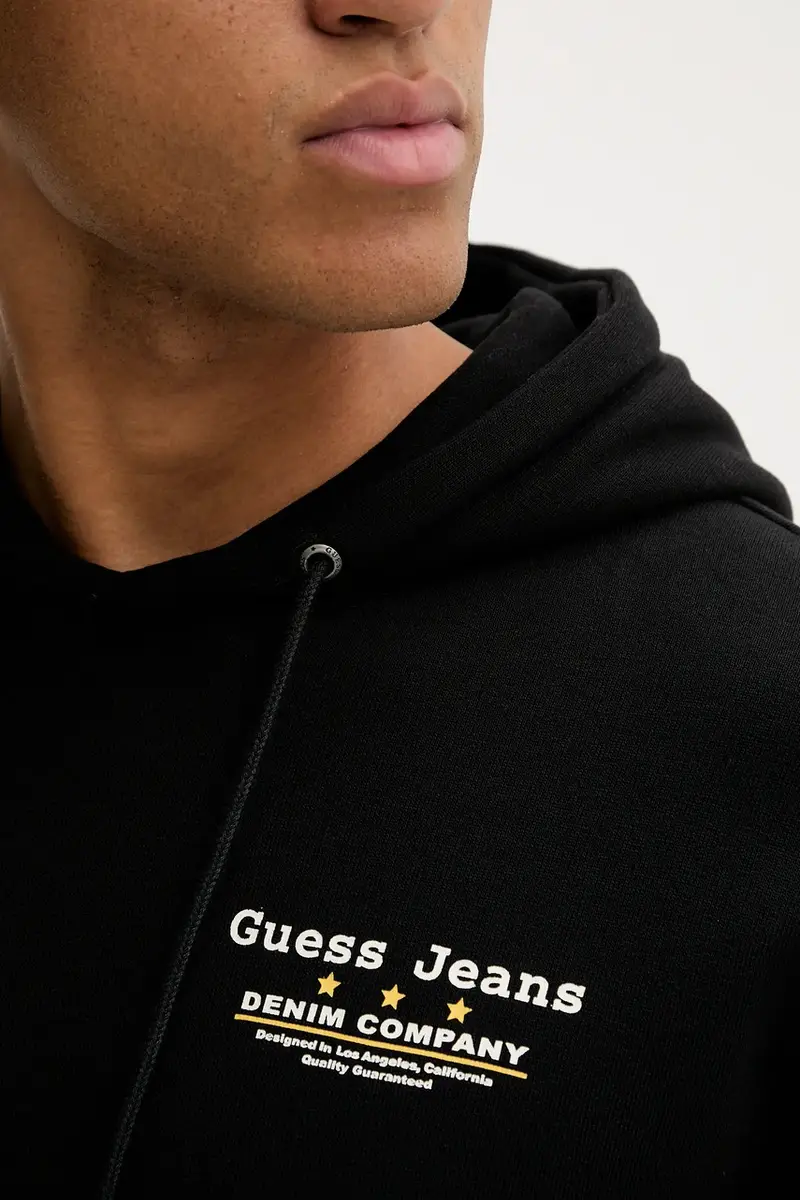 felpa uomo colore nero con cappuccio M5BQ27 K9V31 miniatura 5