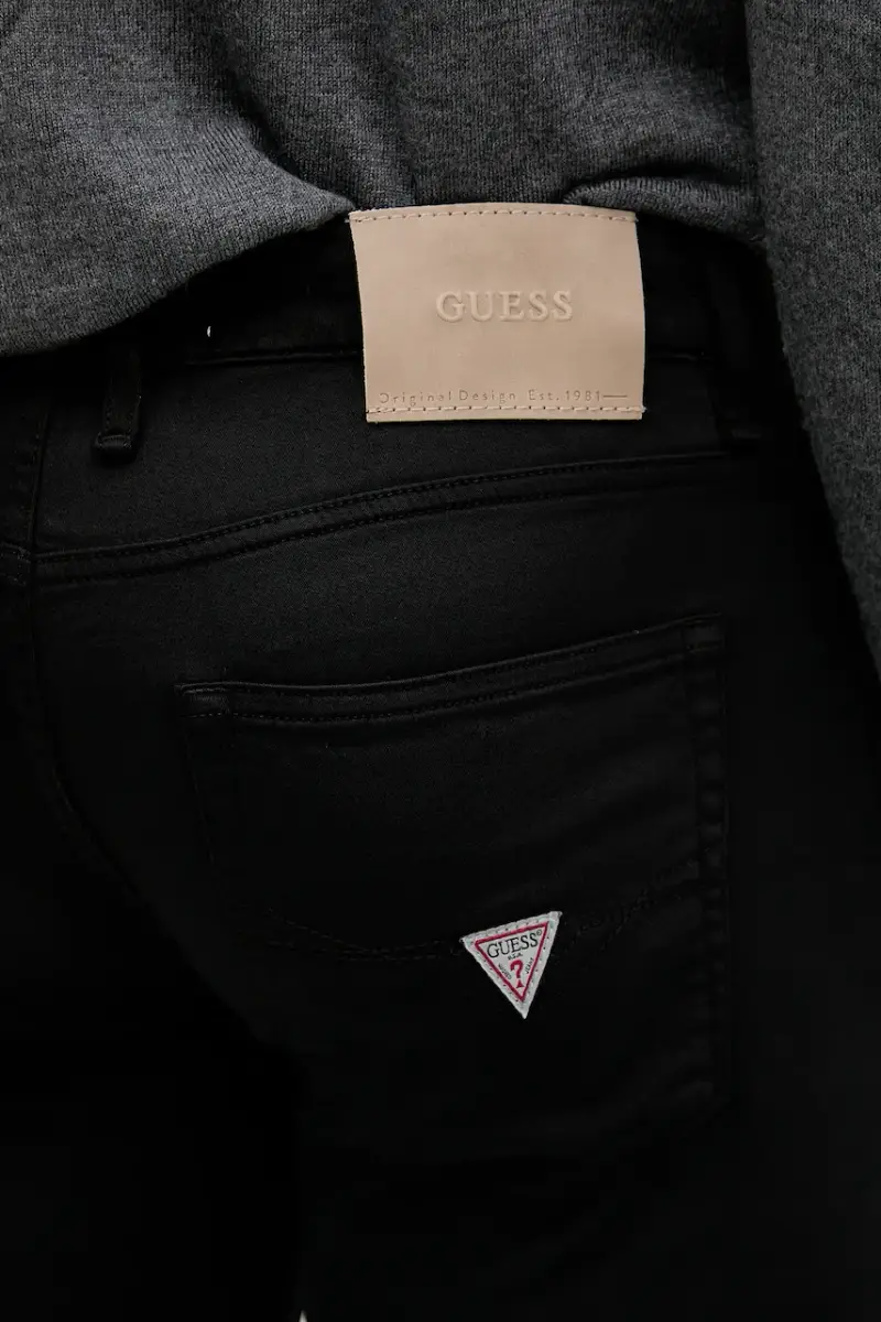 Guess Jeans Uomo Nero 3650031 miniatura 4