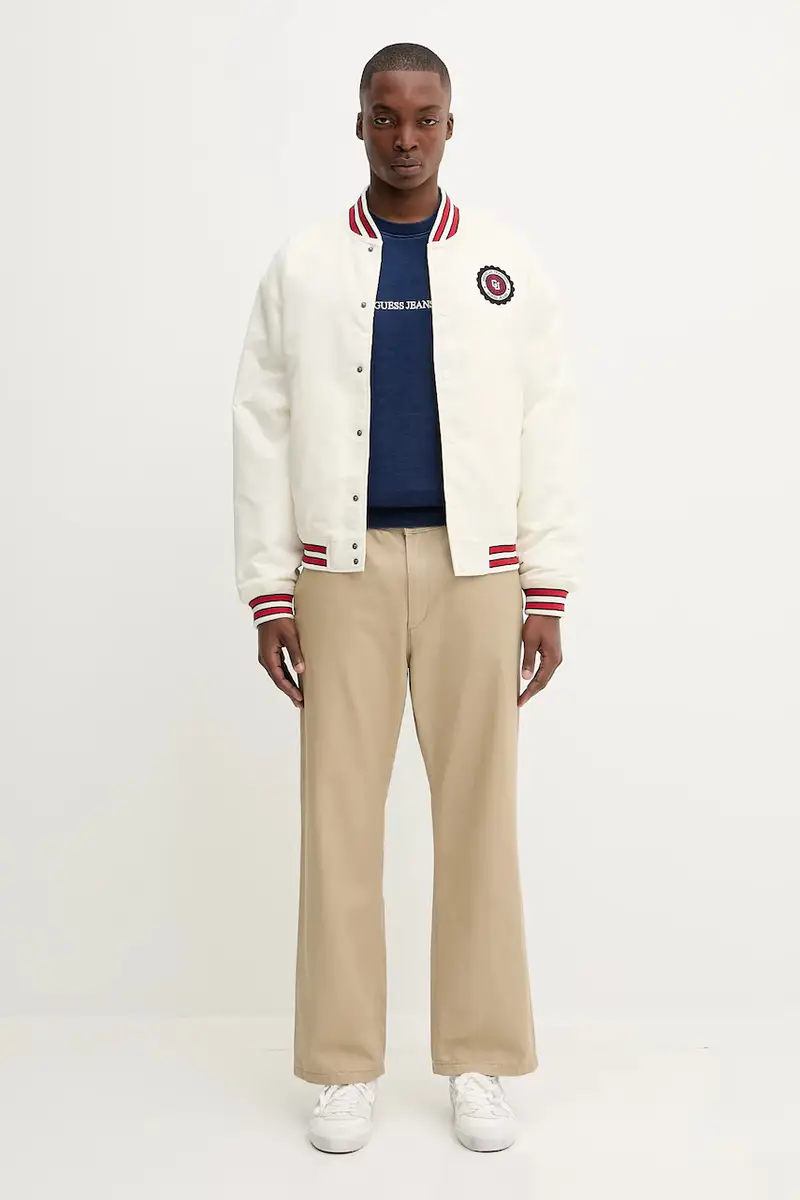 giacca bomber colore beige M5YL15 WHAA2 miniatura 2