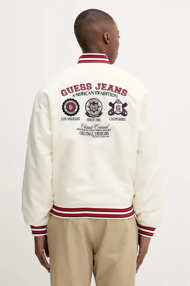 giacca bomber colore beige M5YL15 WHAA2 miniatura 3