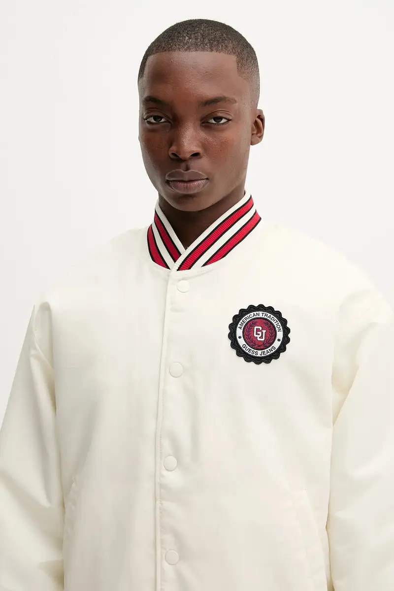 giacca bomber colore beige M5YL15 WHAA2 miniatura 4