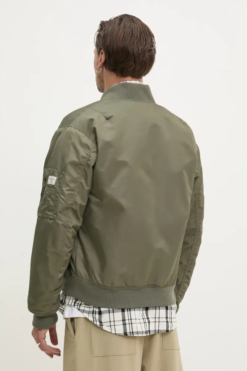 giacca bomber colore verde M5RL81 WHAA2 miniatura 3