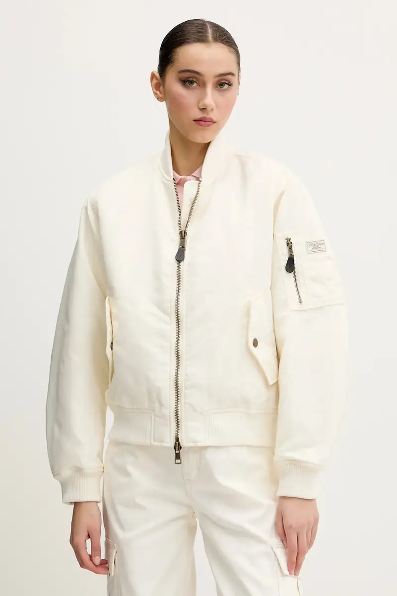 giacca bomber donna colore marrone W5RL81 WHAA2 Beige