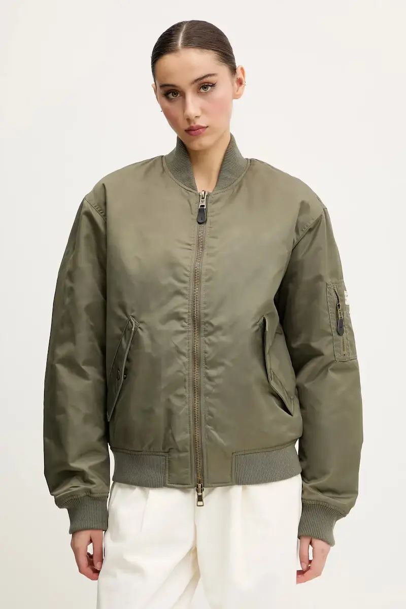 giacca bomber donna colore marrone W5RL81 WHAA2 Verde