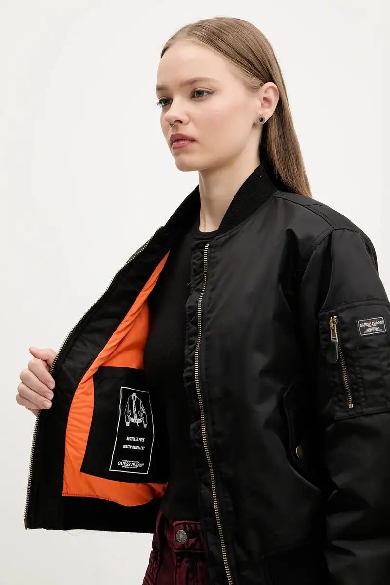 giacca bomber donna colore nero W5RL81 WHAA2 miniatura 5