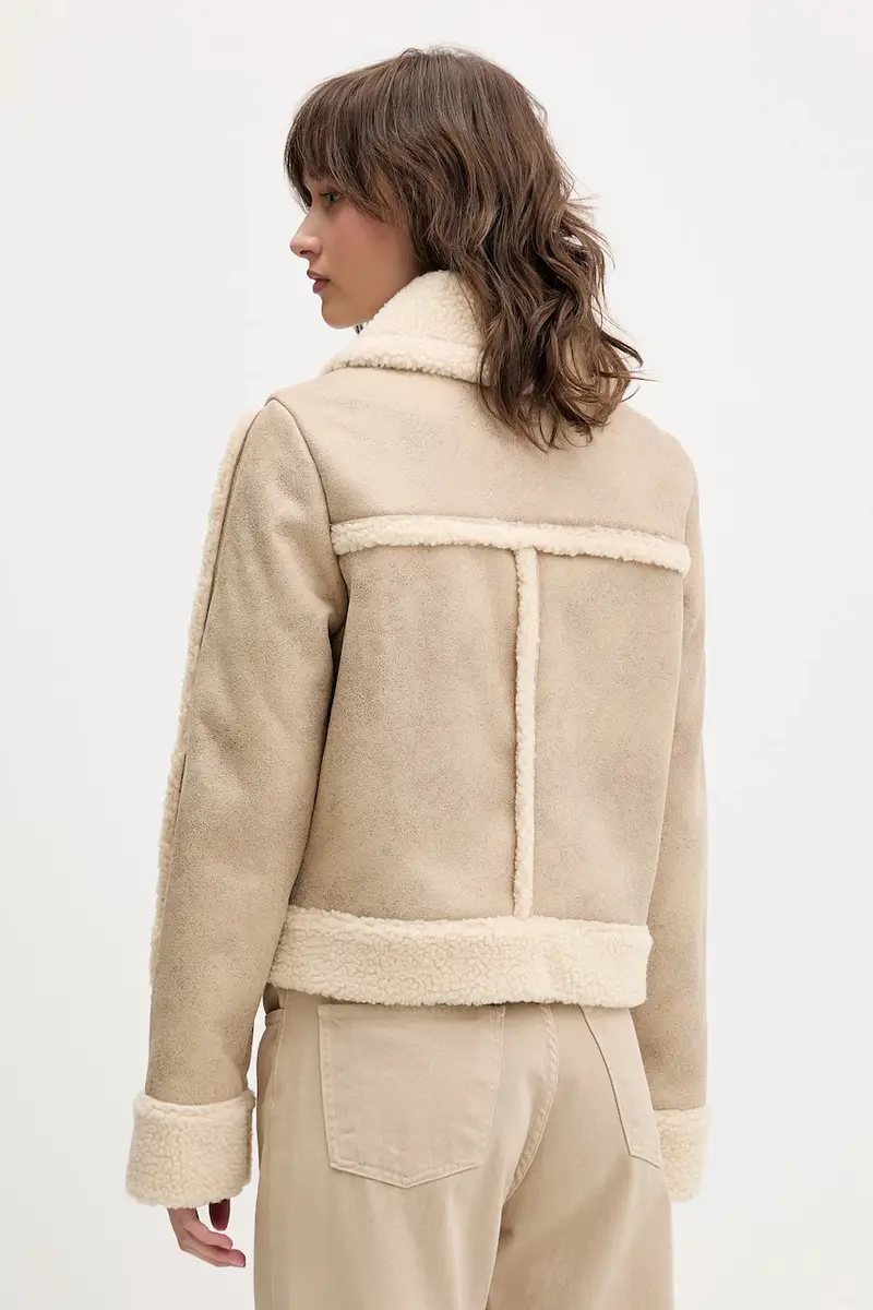 giacca colore beige W5BL13 W1862 miniatura 3