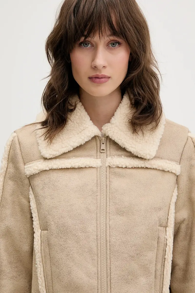 giacca colore beige W5BL13 W1862 miniatura 4