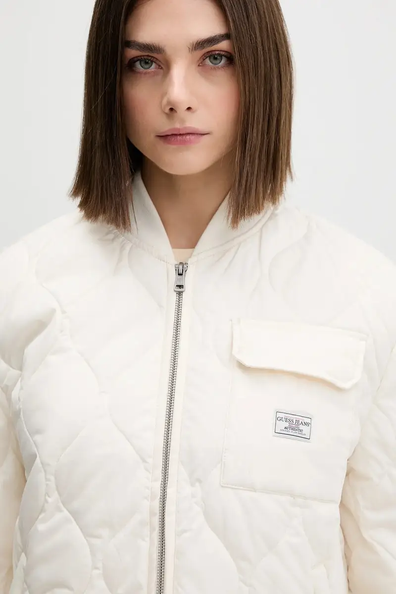 giacca colore bianco W5YL26 WHG02 Beige miniatura 4