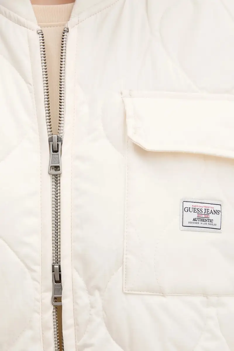 giacca colore bianco W5YL26 WHG02 Beige miniatura 5