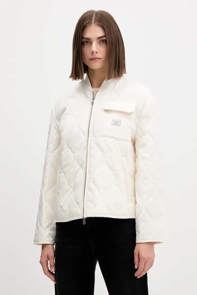 giacca colore bianco W5YL26 WHG02 Beige