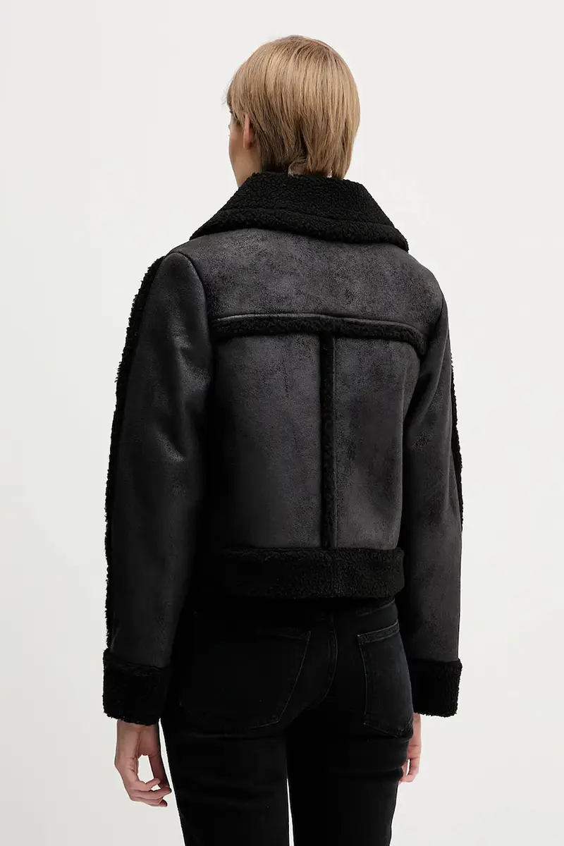 giacca colore nero W5BL13 W1862 miniatura 3