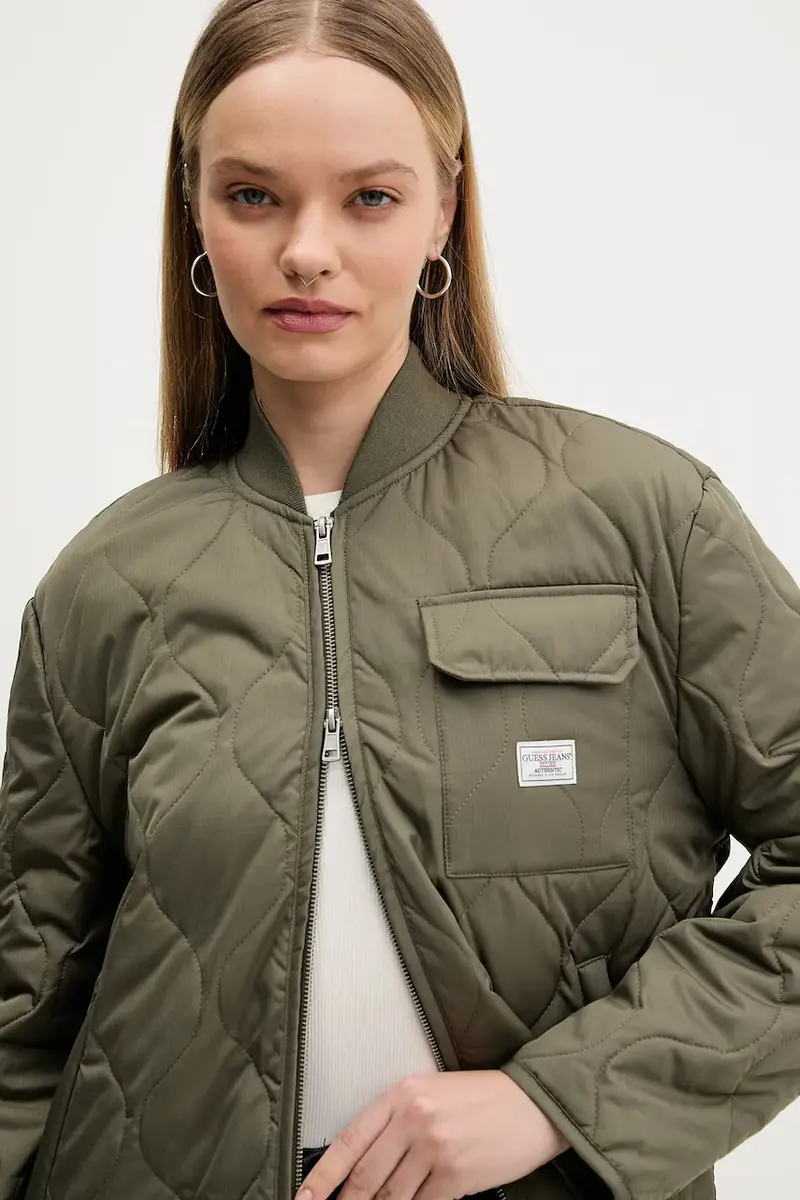 giacca colore verde W5YL26 WHG02 miniatura 4