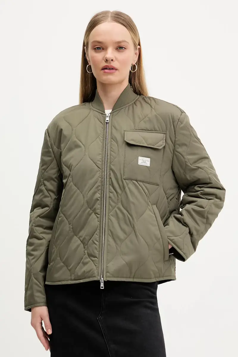 giacca colore verde W5YL26 WHG02