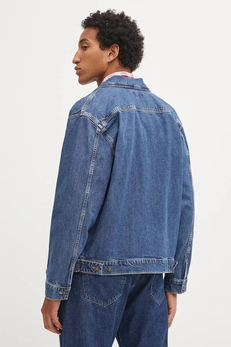 giacca di jeans colore blu M5YN50 D5M54 miniatura 3