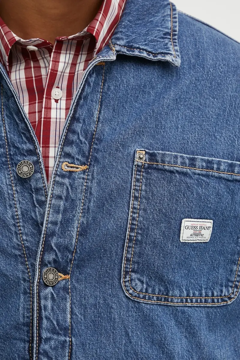 giacca di jeans colore blu M5YN50 D5M54 miniatura 5