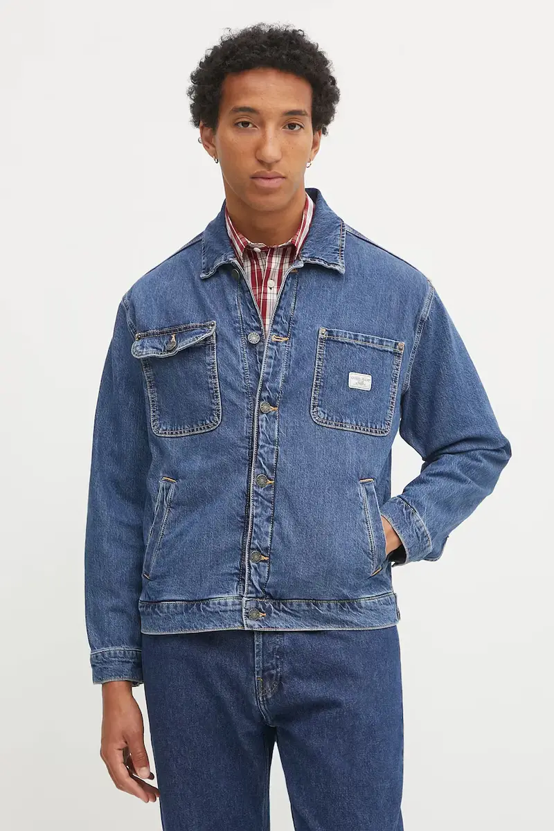 giacca di jeans colore blu M5YN50 D5M54